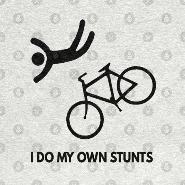 I Do My Own Stunts Cycling by Synithia Vanetta Williams